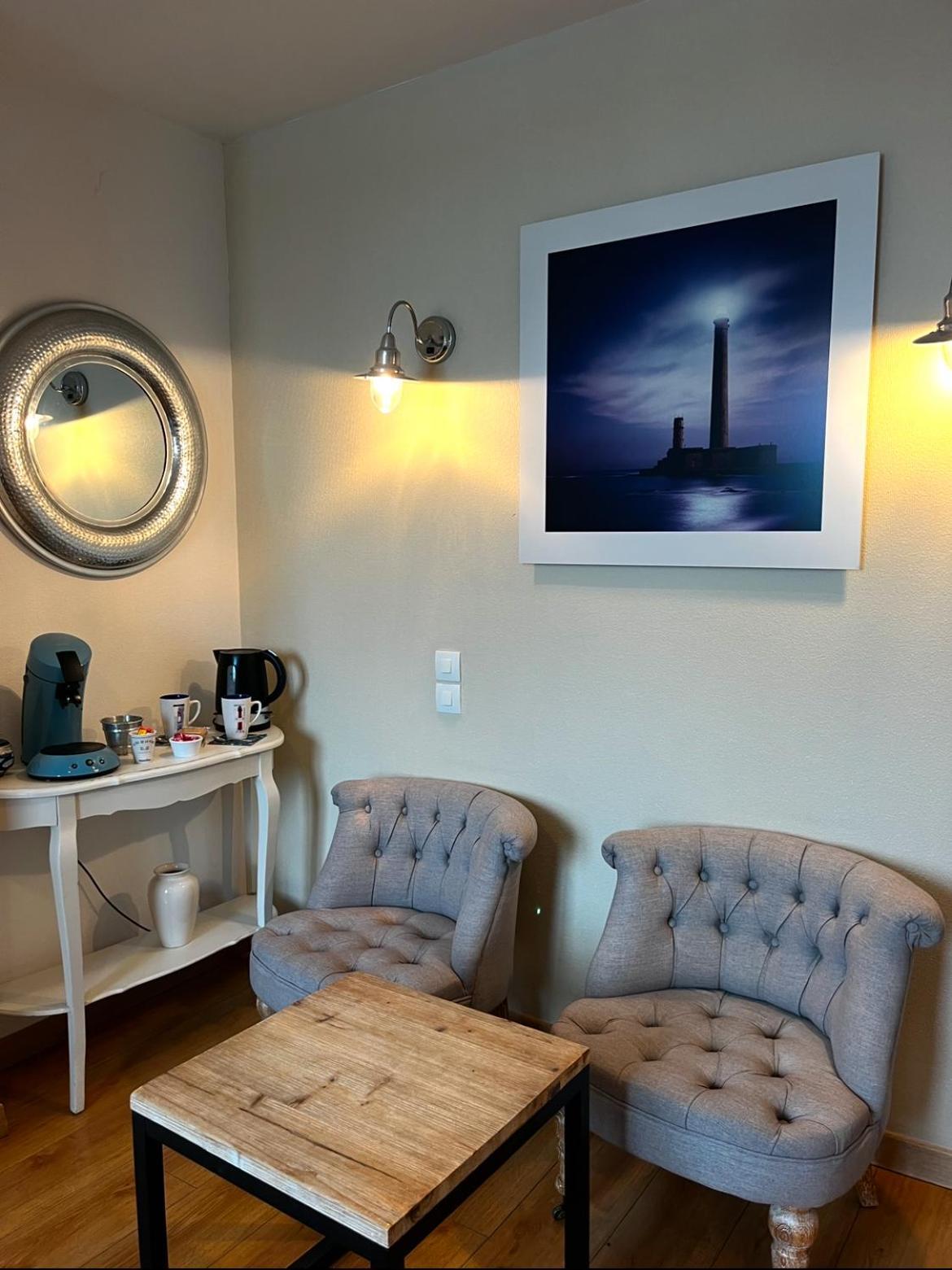 Les Transats Chambre Et Appartements Face A La Mer Barfleur Buitenkant foto