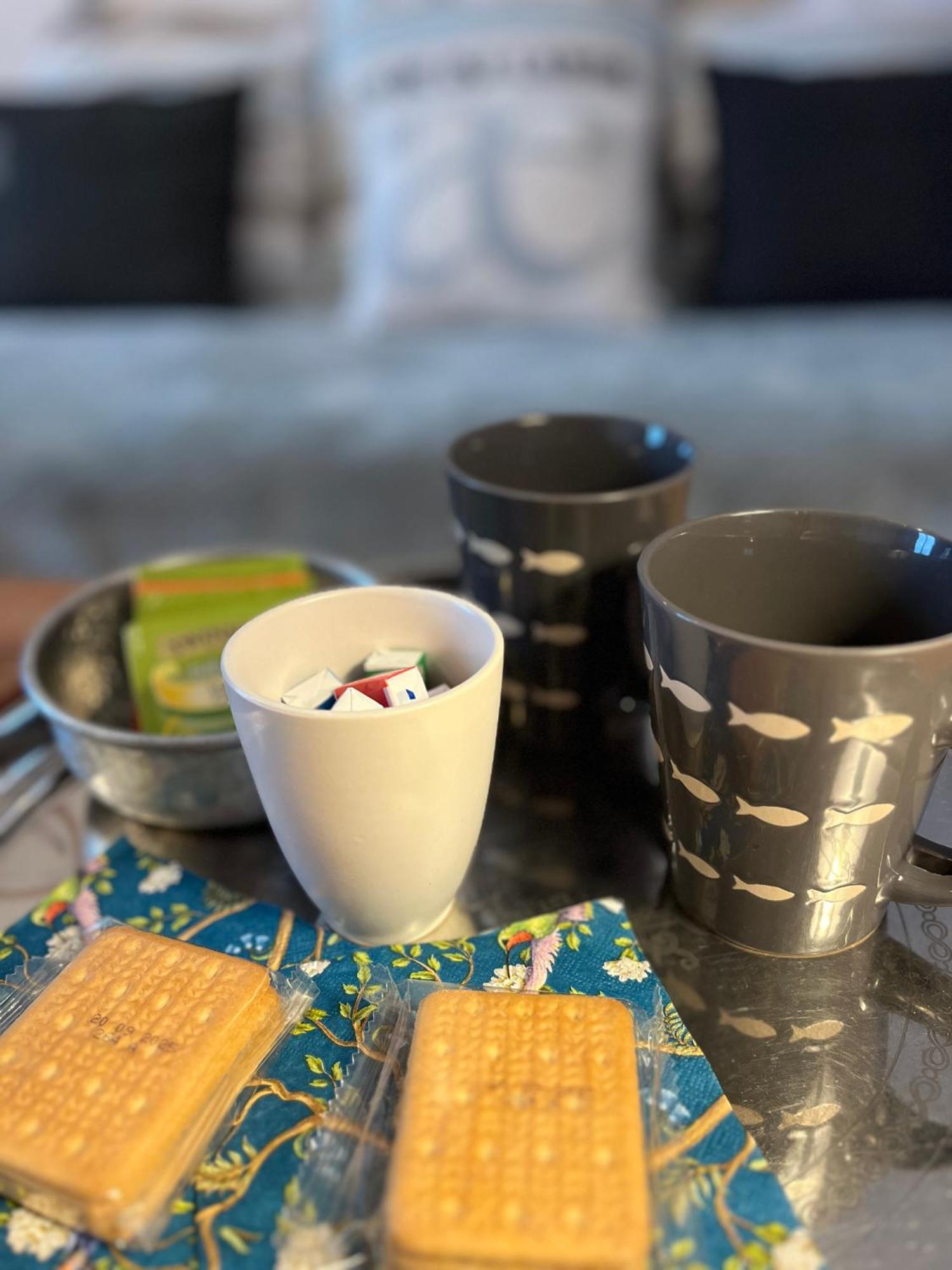 Les Transats Chambre Et Appartements Face A La Mer Barfleur Buitenkant foto