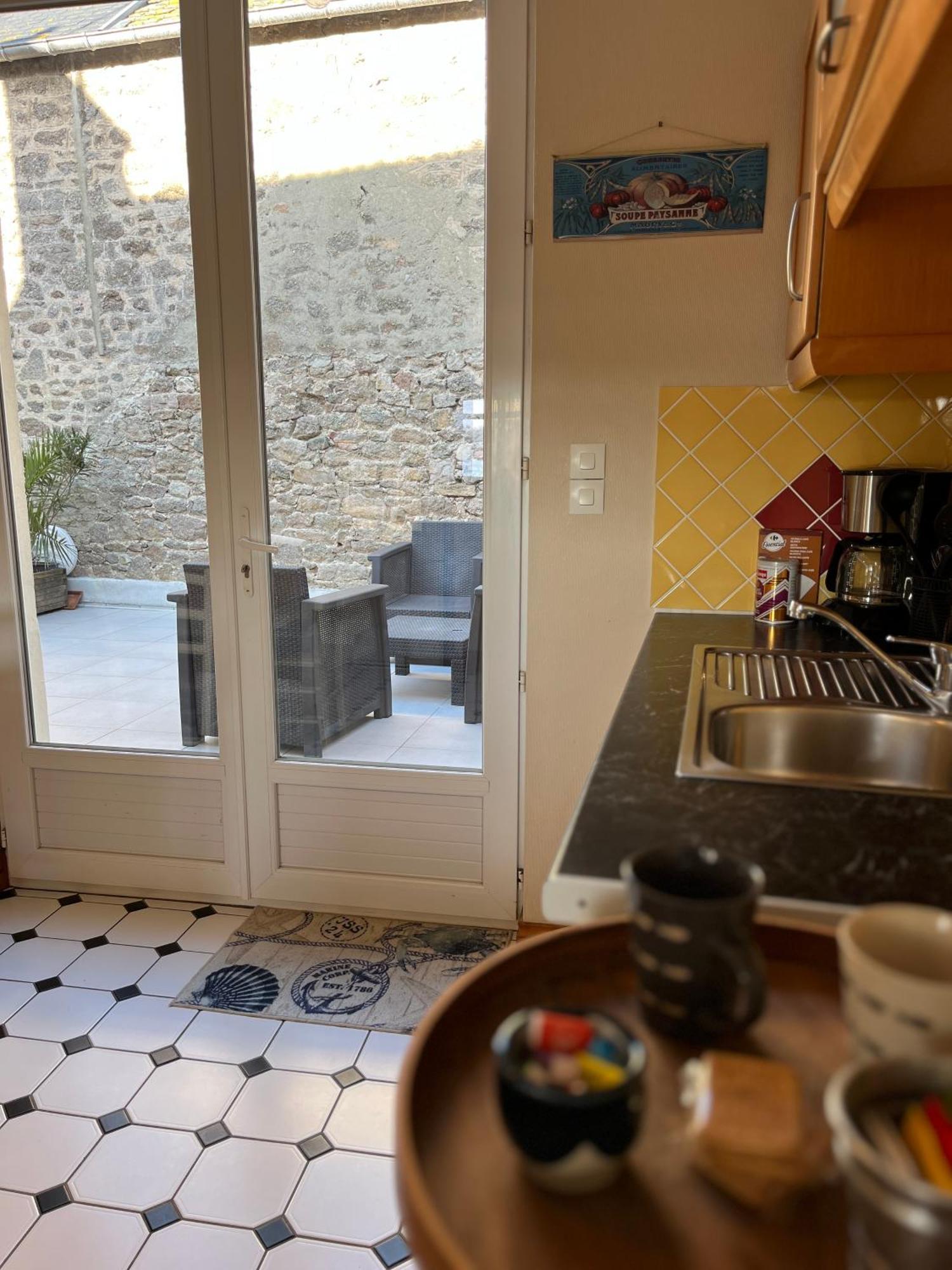 Les Transats Chambre Et Appartements Face A La Mer Barfleur Buitenkant foto