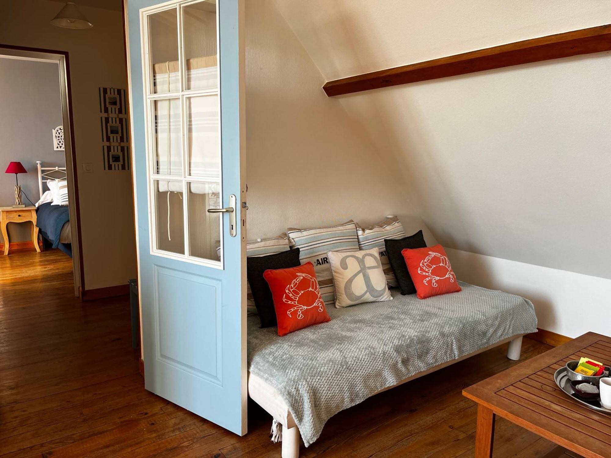 Les Transats Chambre Et Appartements Face A La Mer Barfleur Buitenkant foto